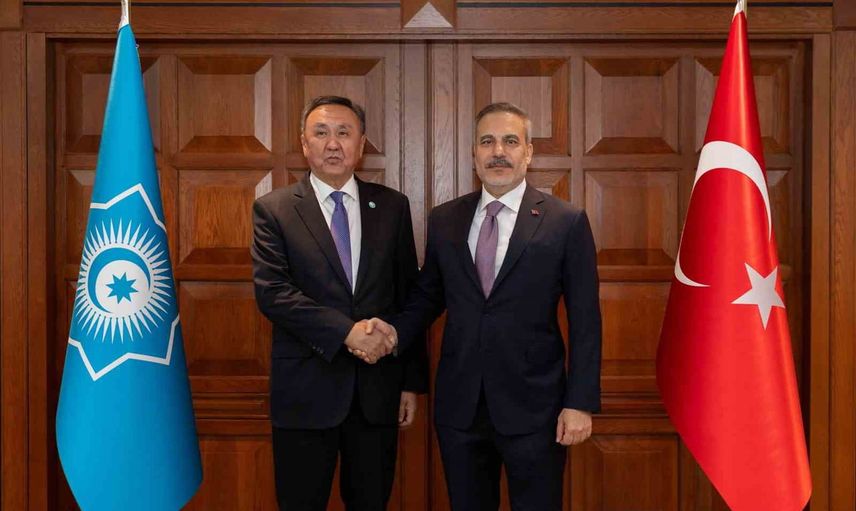 Ankara'da hazırlıklar hızlandı: Fidan ile Ömüraliyev 13. TDT zirvesini görüştü