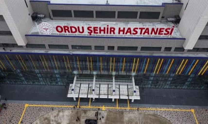Ordu'nun 1.200 yataklı şehir hastanesi hasta kabulüne başladı