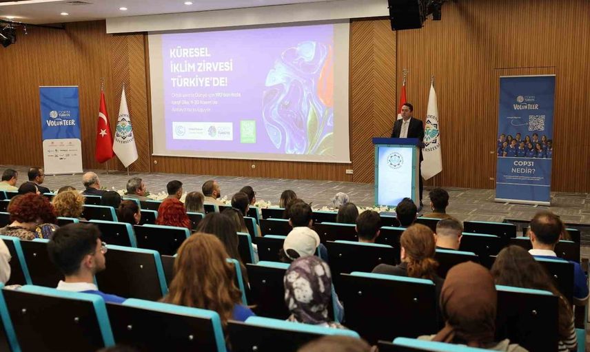 Alanya Alaaddin Keykubat Üniversitesi'nden COP31 çağrısı: gençler geleceği birlikte inşa etsin
