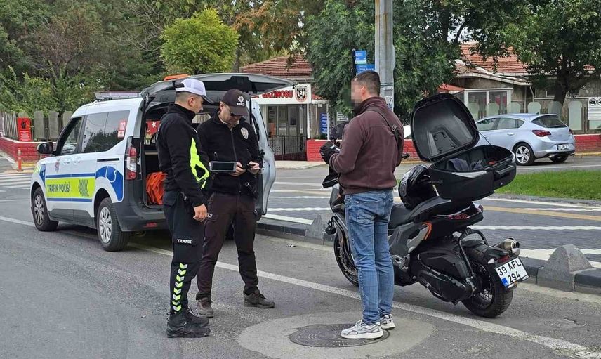 Hayrabolu'da trafikte güvenlik seferberliği: motosikletlere kapsamlı kontrol