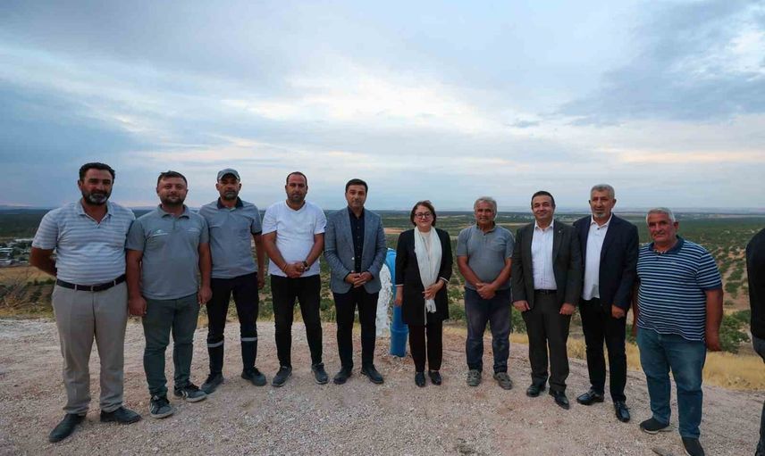 Karkamış'ta Arıkdere içme suyu hattı 5 bin kişinin ihtiyacını karşıladı