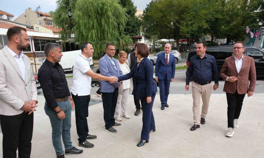 Büyükşehir’den Sivrihisar’a ortak proje vurgusu: başkan Ayşe Ünlüce’den Habil Dökmeci’ye ziyaret