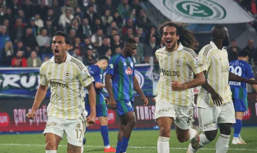 Fenerbahçe rize deplasmanından 3-0 galip döndü: Asensio, İrfan Can ve Oğuz öne çıktı