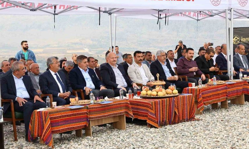 Karakuş tümülüsü'nde Kahta'nın mutfağı ve kültürü buluştu