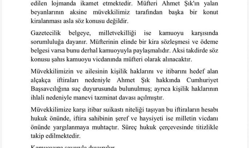Gürlek ailesi için hukuki hamle: suç duyurusu ve tazminat davası