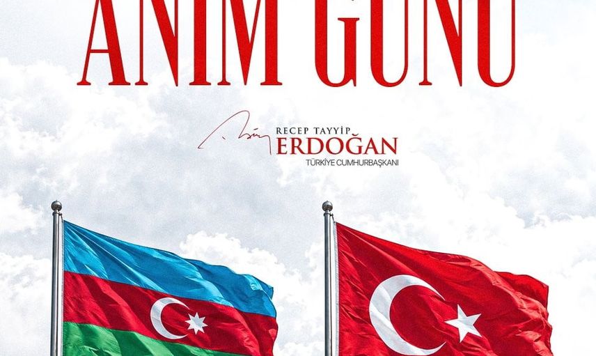 Erdoğan'dan Karabağ vurgusu: anım gününde birlik ve vefa mesajı