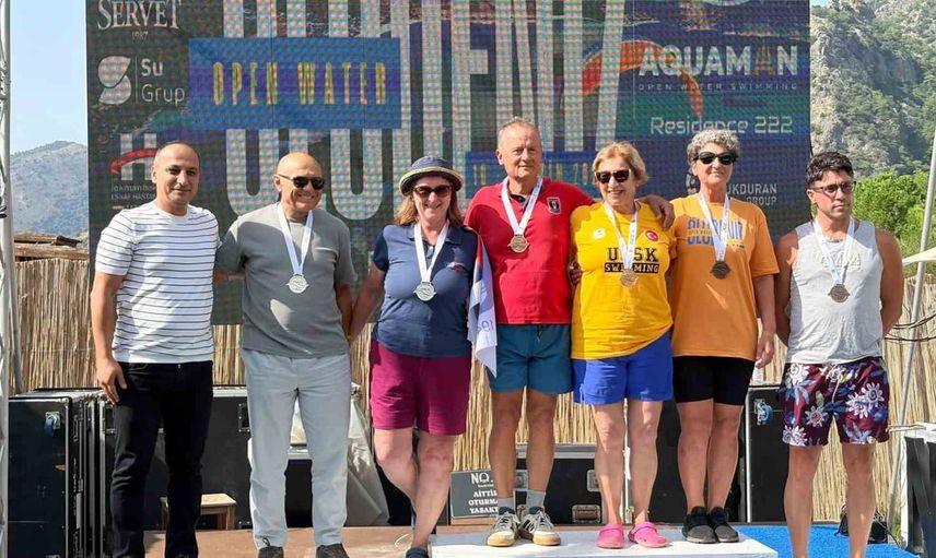 Bin 600 sporcu Kelebekler Vadisi'nden Ölüdeniz'e ulaştı