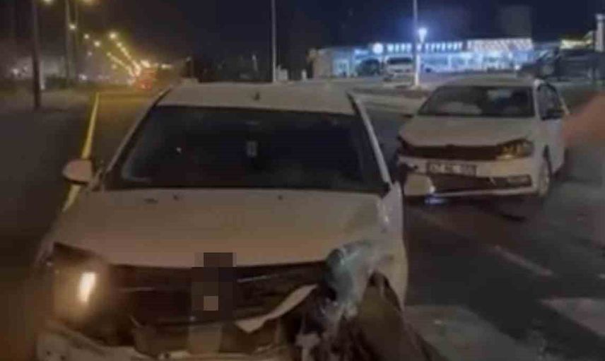 Akşam trafiğinde kaza: Nusaybin otogar kavşağında 3 kişi yaralandı