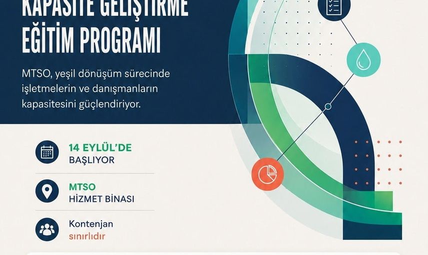 MTSO’dan KOBİ'lere ve danışmanlara Avrupa yeşil mutabakatı hazırlık eğitimi