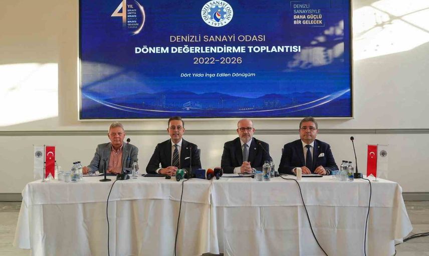 Denizli sanayi odası dört yıllık dönüşümü tamamlayıp yeni ölçeğe hazırlanıyor