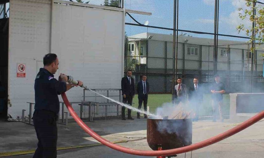 Gemlik açık ceza infaz kurumunda gerçekçiliğiyle öne çıkan olağanüstü hal tatbikatı