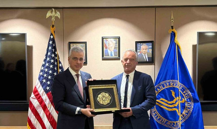 Memişoğlu ile Kennedy Jr. arasında sağlıkta iş birliği vurgusu
