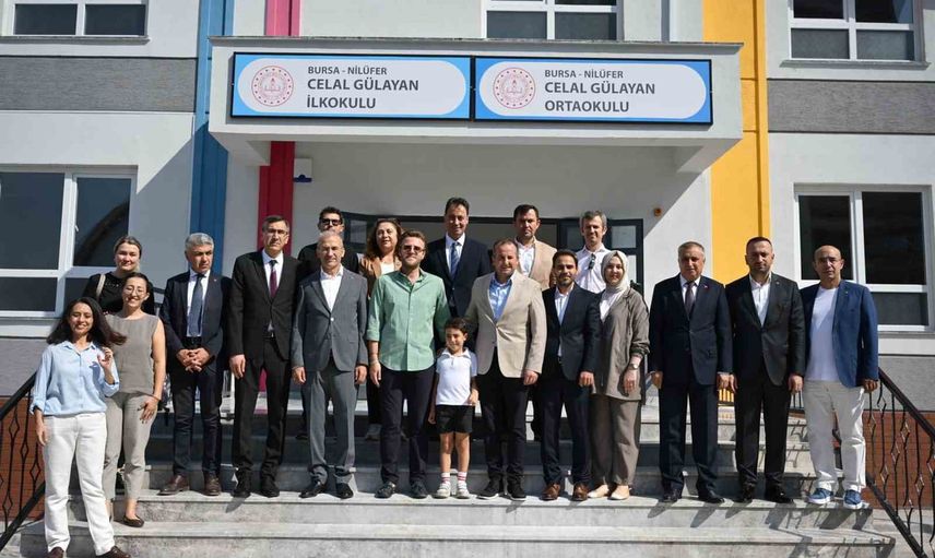Nilüfer'e yeni eğitim merkezi: Celal Gülayan İlkokulu ve Ortaokulu eğitime hazırlanıyor