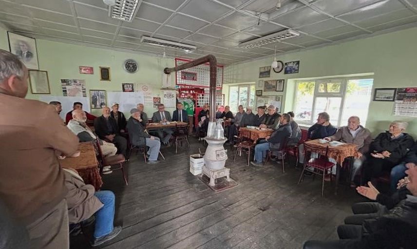 Kaymakam Helvacı köylerde öncelikli altyapı ihtiyaçlarını yerinde tespit etti