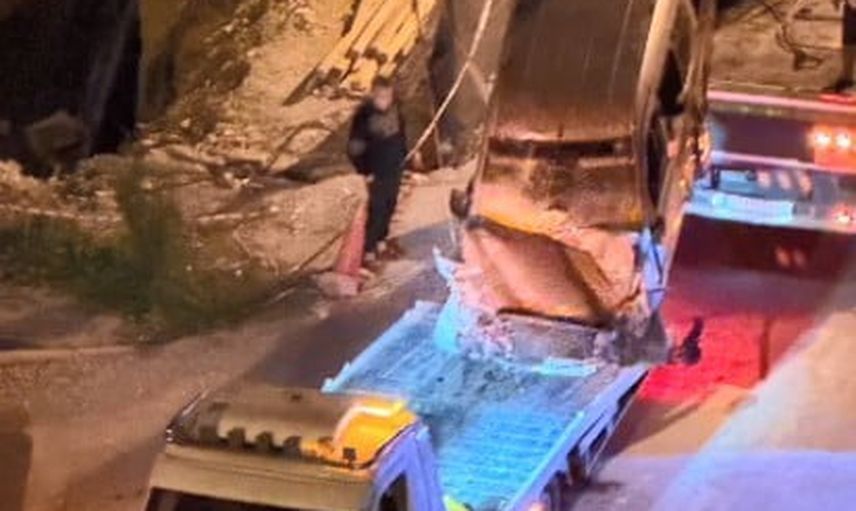 Kavga yolculuğu kaza ile sonlandı: ağabeyine araçla çarpan kardeş hastanelik oldu