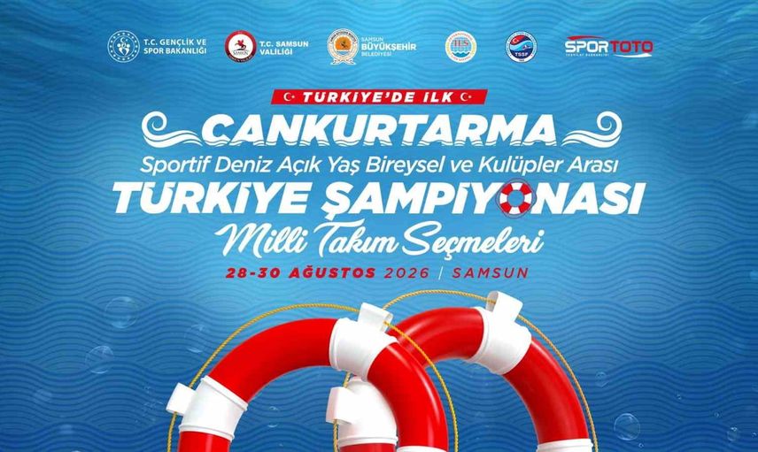 Samsun'da milli takım seçmeleriyle cankurtarma heyecanı