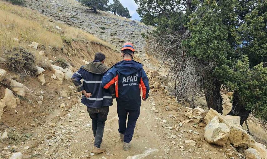 Kahramanmaraş ekipleri yaylada fenalaşan çobanı kurtardı