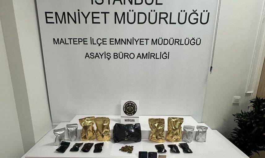 Maltepe’de zula araçla kurulan uyuşturucu ağı çökertildi