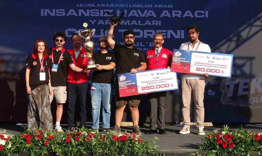 Teknofest Malatya etabında İHA yarışları tamamlandı
