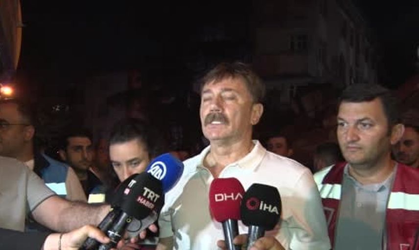 Bahçelievler’de metruk binanın çöküşü sonrası arama-kurtarma sona erdi