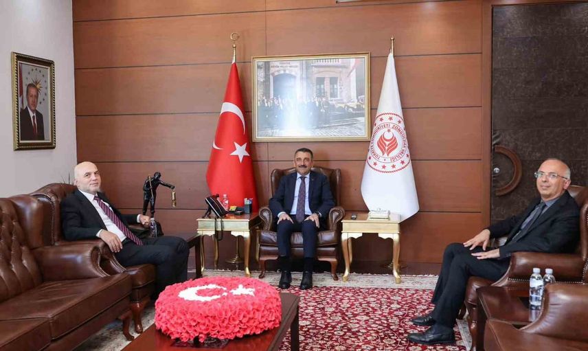 BEUN rektörü Ulusoy’dan vali Hacıbektaşoğlu’na nezaket ziyareti