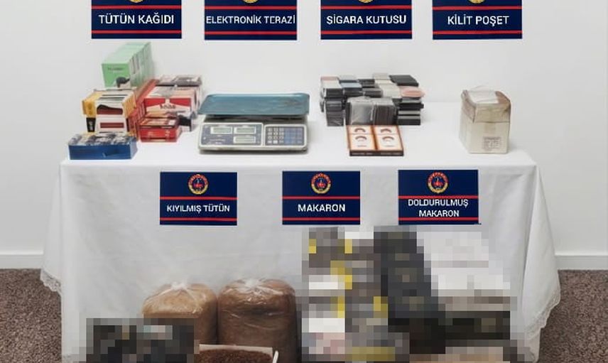 Saraykent'te kargo yoluyla tütün sevkiyatına jandarma müdahalesi: 34 bin makaron ele geçirildi