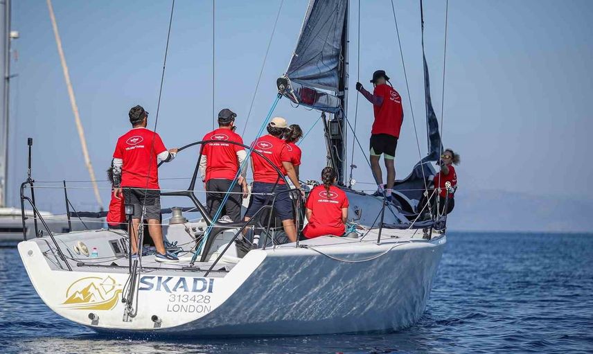 Bursalı ekip Datça'da Knidos Cup'ta üçüncülükle şehir gururu yaşattı