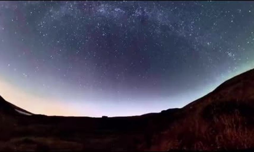 Perseid gecesi Niğde'ye görsel şölen yaşattı