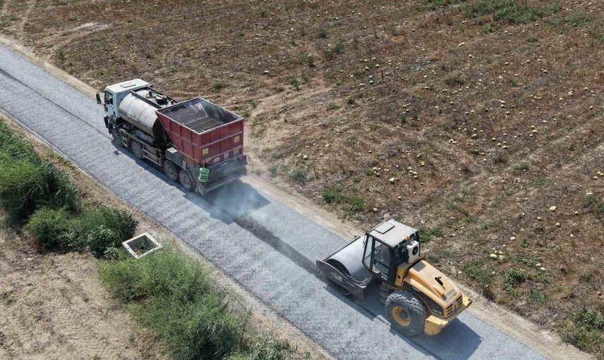 Tarsus'ta yıllarca atıl kalan kadastro yolu yeniden hayat buldu