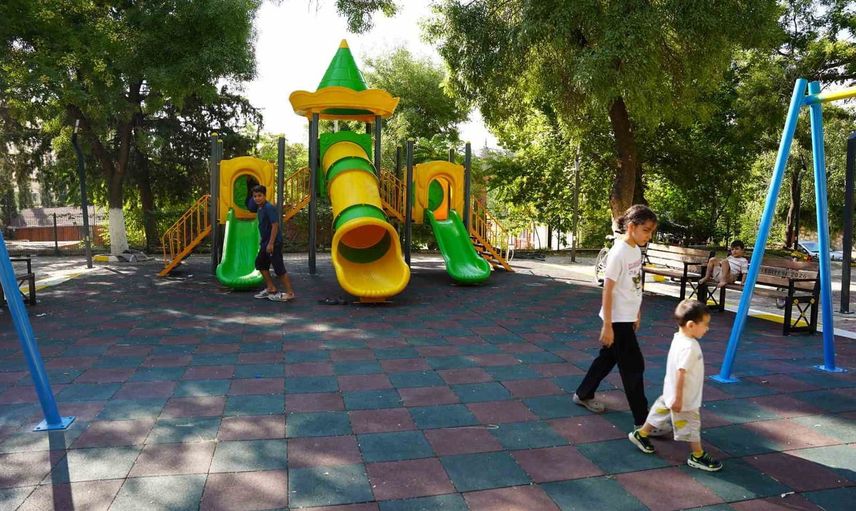 Kahta'da belediye çay bahçesi baştan sona yenilendi, sosyal hayat canlanıyor