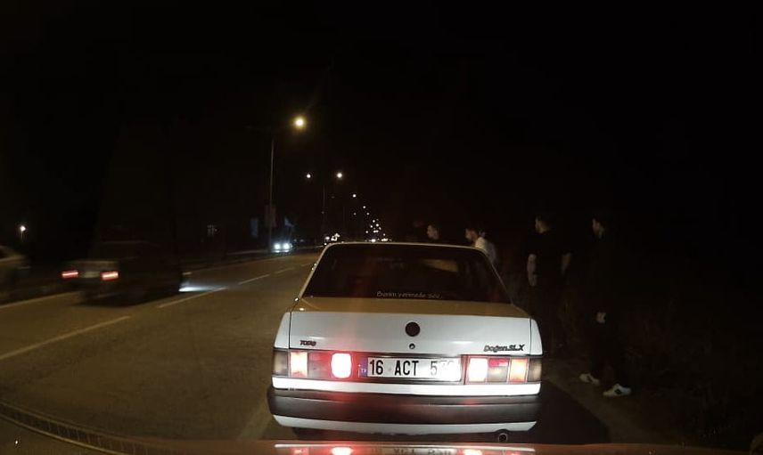 uygulama noktasında abartı egzozla geçen sürücüye 39.719 TL ceza ve 60 gün men