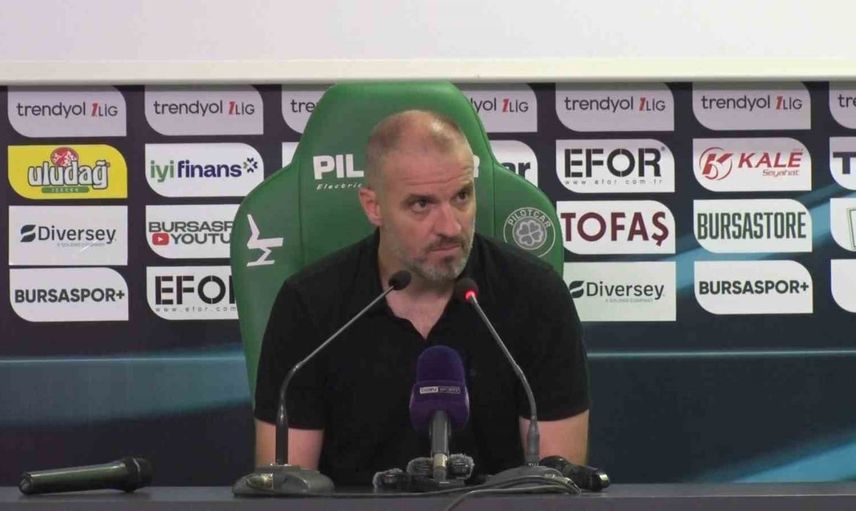 bursaspor evinde farklı kazandı, teknik direktörler maçın ana hatlarını değerlendirdi