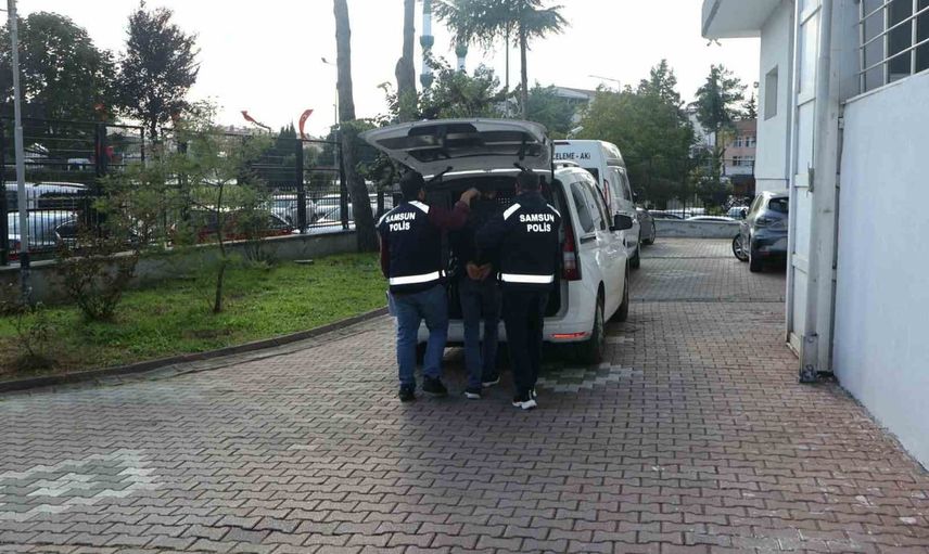 Bafra'da uyuşturucudan hükümlü 37 yaşındaki kişi yakalandı