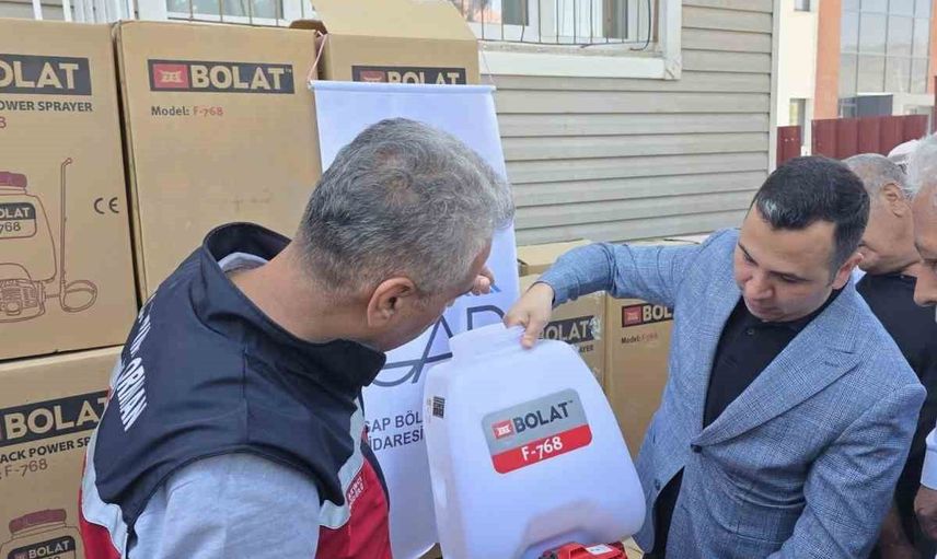 Hibe destekli aletlerle Adıyaman'da meyve ve bağ üretiminde dönüşüm