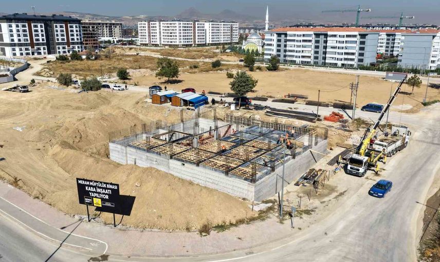 Meram'da kamu yatırımlarıyla yeni hizmet merkezi oluşturuluyor