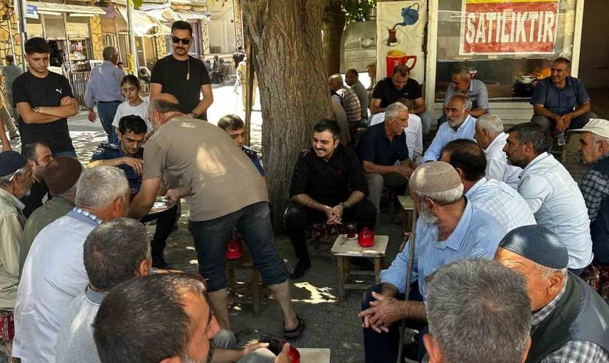 Kırsalda temas ve yangın takibi kaymakam Atış'ın bir yıllık çalışması