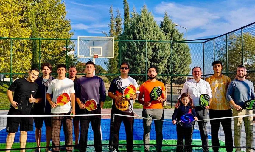 Bilecik yurtlarında yeni oyun: öğrenciler pickleball ile tanıştı