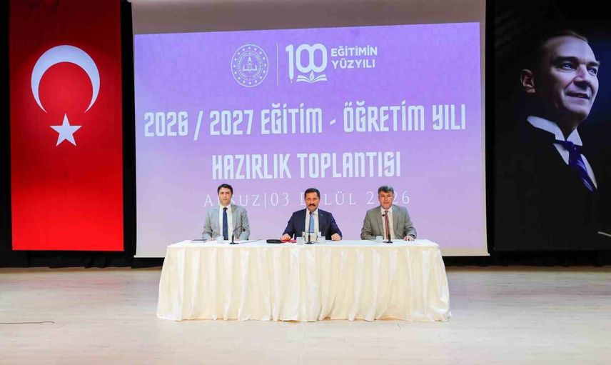 Hatay'da 2026-2027 eğitim yılına güvenli ve nitelikli başlangıç hedefi