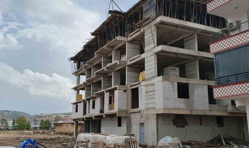 Adıyaman'da inşaattaki kaza: işçi ağır yaralandı