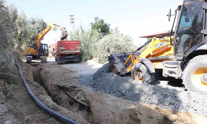 Samandağ'da yeni şebeke ile 8 mahallede içme suyu erişimi güçlendiriliyor