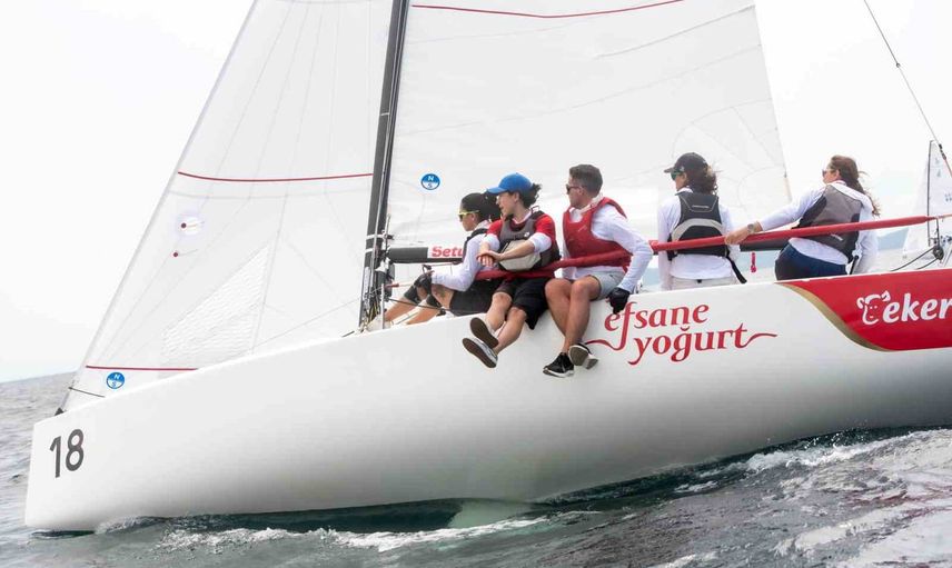 Kalamış'ta başlayan Olympos Regatta J70 ile İstanbul'u 10 güne yelken coşkusu taşıyor