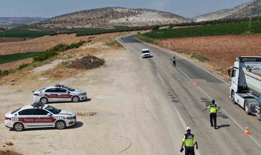 Kentin trafikteki gözü: Kilis'te drone destekli denetimler
