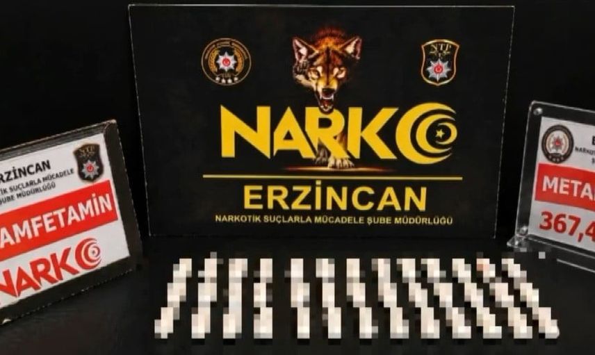 Erzincan'da mide ve bağırsaklarından 39 kapsül çıkarılan şüpheli tutuklandı