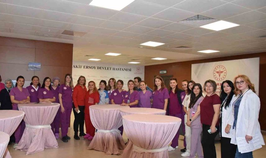 Sezaryen oranlarını düşük tutan uygulamalar için hastane personeline teşekkür