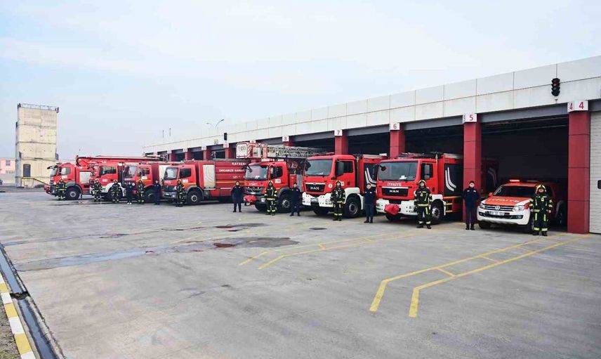 Kayseri OSB itfaiye ekibinin müdahale gücü ve 312. yıl vurgusu