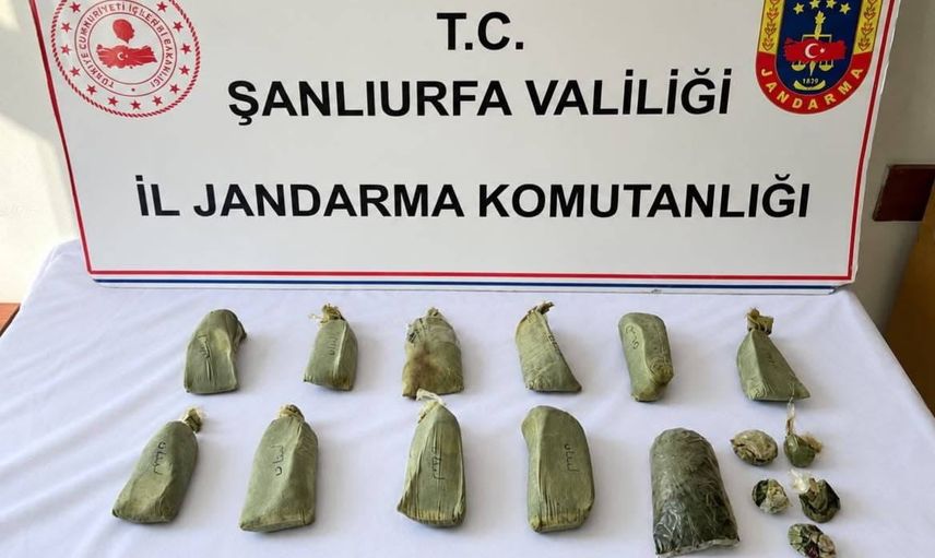Ev adresinde 16 paket esrar bulundu: Suruç'ta jandarma operasyonu