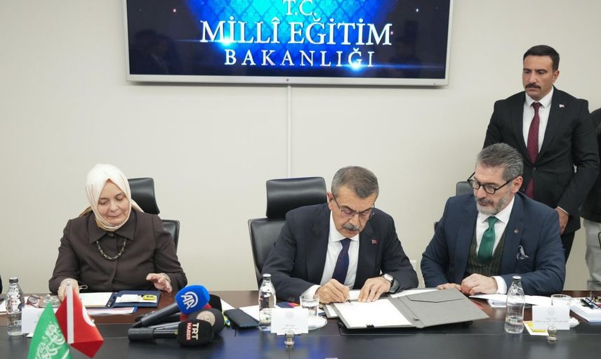 Eğitimde iş birliği: Türkiye ve Suudi Arabistan mutabakat zaptı imzaladı