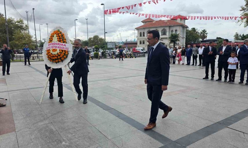Bandırma'da yeni eğitim yılı umut ve geleneklerle açıldı