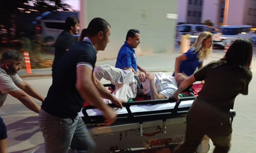 Acil servis doktoru duvardan atlayıp kazazedeye anında müdahale etti