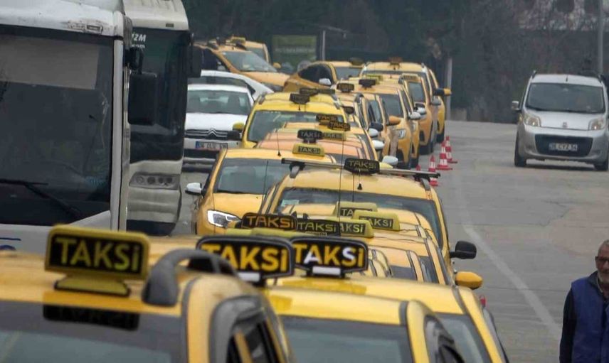 Bursa'da taksimetrede yeni dönem: açılış 65 lira, kilometre 55 lira